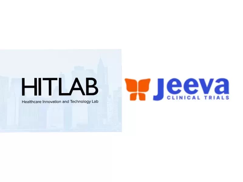 HITLAB और Jeeva Clinical Trials का लोगो