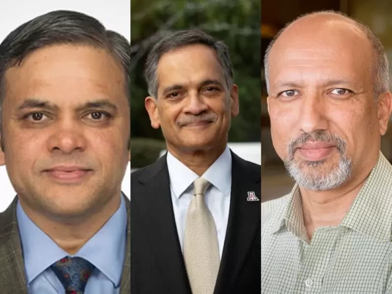 L-R: A.N. Sreeram, Suresh Garimella, Supratik Guha