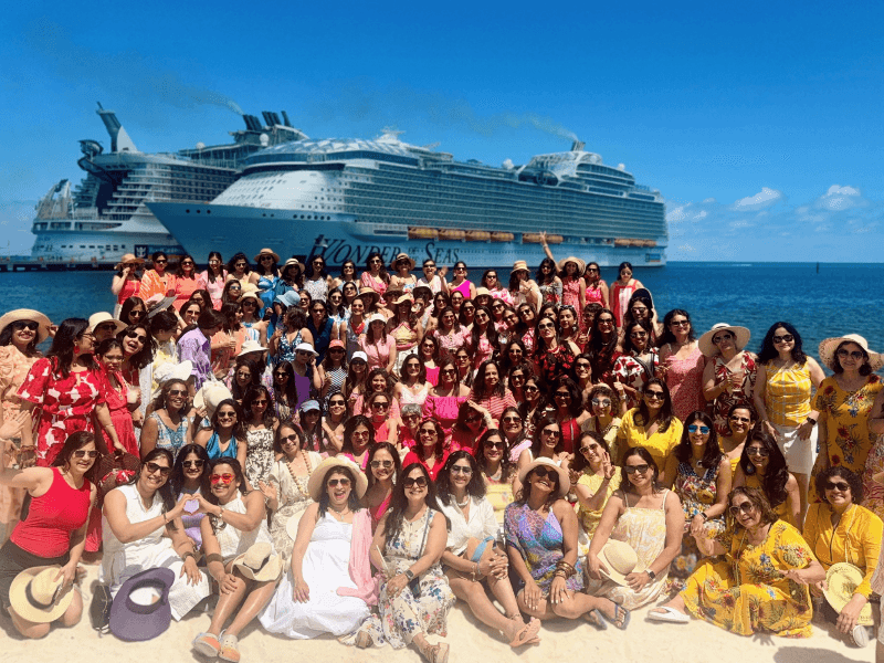 The reunion brought together more than 125 participants, referred to as Sakhis
