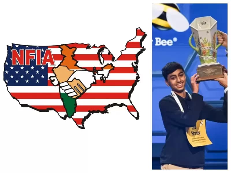 National Federation of Indian American Associations (NFIA) has congratulated 14-year-old Shrey Parikh
