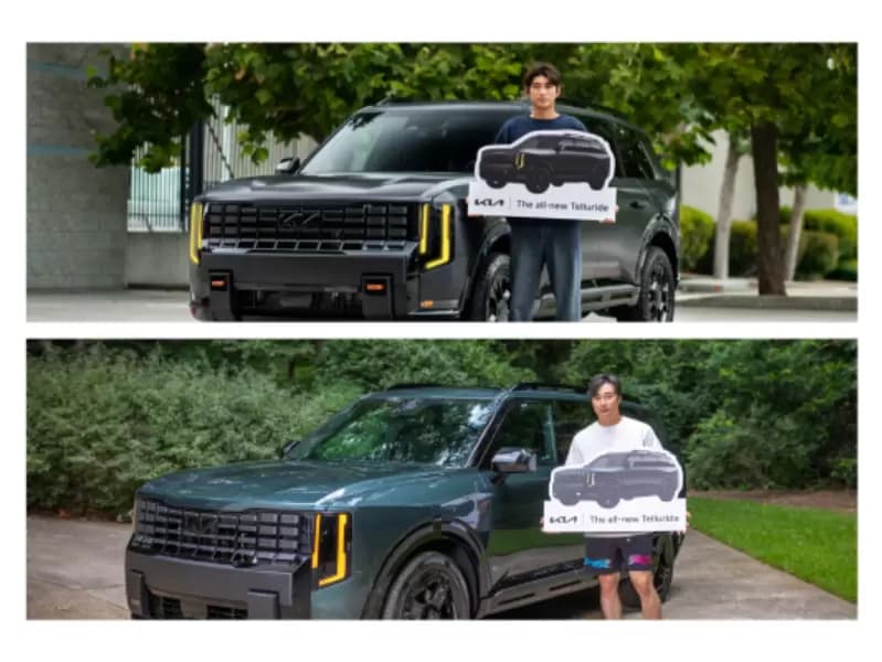 Korean MLB Players receiving KIA Telluride