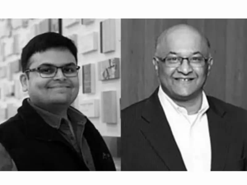 (L-R) Raghav Sampangi and Binod Sundararajan