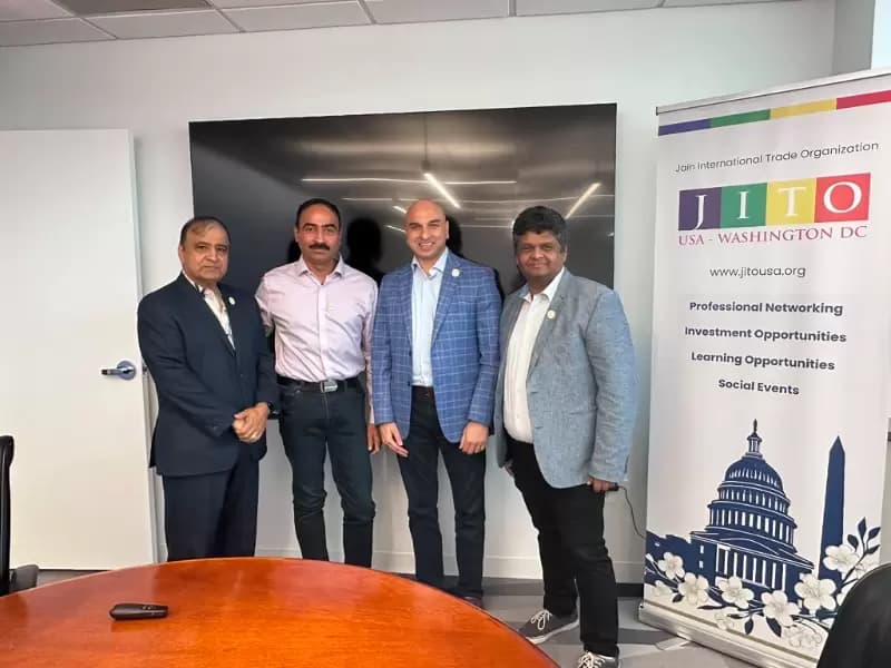 JITO DC Leadership welcoming Mr. Sachin Jain, a technology executive as the newest JITO USA Life Member.