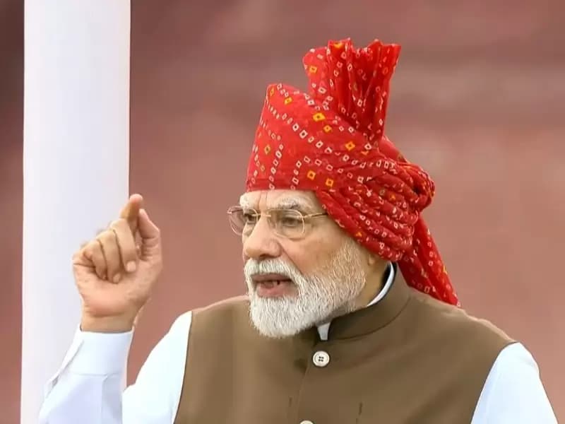 PM Modi at Red Fort