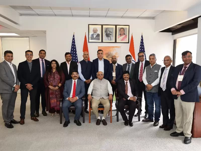 Bhupendrabhai Patel and the members of the Gujarat delegation had visited the office of the Consulate General of India in San Francisco