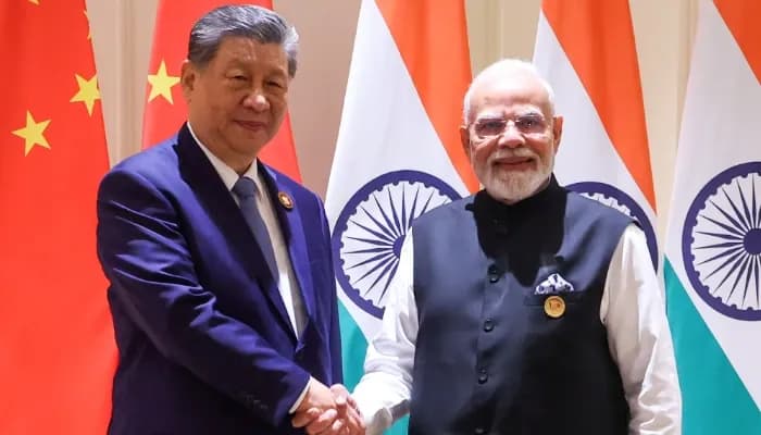 Prime Minister Narendra Modi with President of China Xi Jinping during a bilateral meeting in New Delhi on Saturday, September 12, 2026.