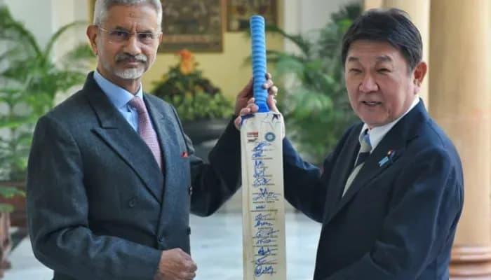External Affairs Minister S Jaishankar, Japanese Foreign Minister Toshimitsu Motegi