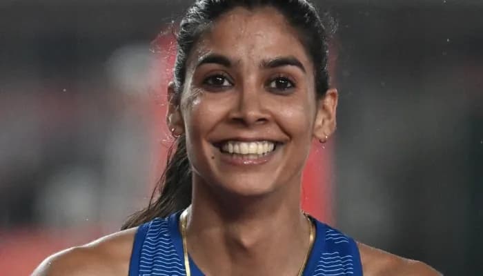 Nagoya: India’s Prachi Choudhary celebrates after finishing third in the women’s 400m final at the Asian Games 2026 in Nagoya, Japan, on Saturday, September 26, 2026.