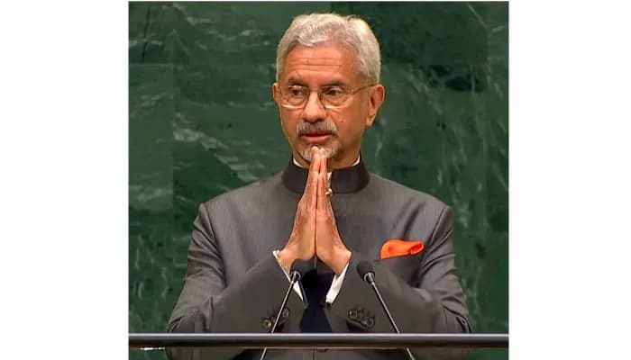 External Affairs Minister S. Jaishankar delivers India’s statement at the 81st session of the United Nations General Assembly (UNGA81) in New York, USA, on Saturday, September 26, 2026.