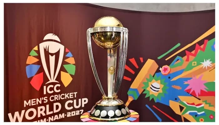 India to open 2027 ODI World Cup campaign against Australia on October 7, face Pakistan on October 10.