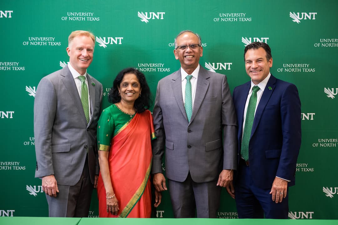 Indian-American couple’s $20M gift gives UNT AI boost