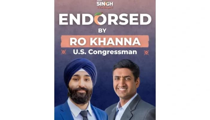 Ro Khanna endorses Jyot Singh for Georgia State House