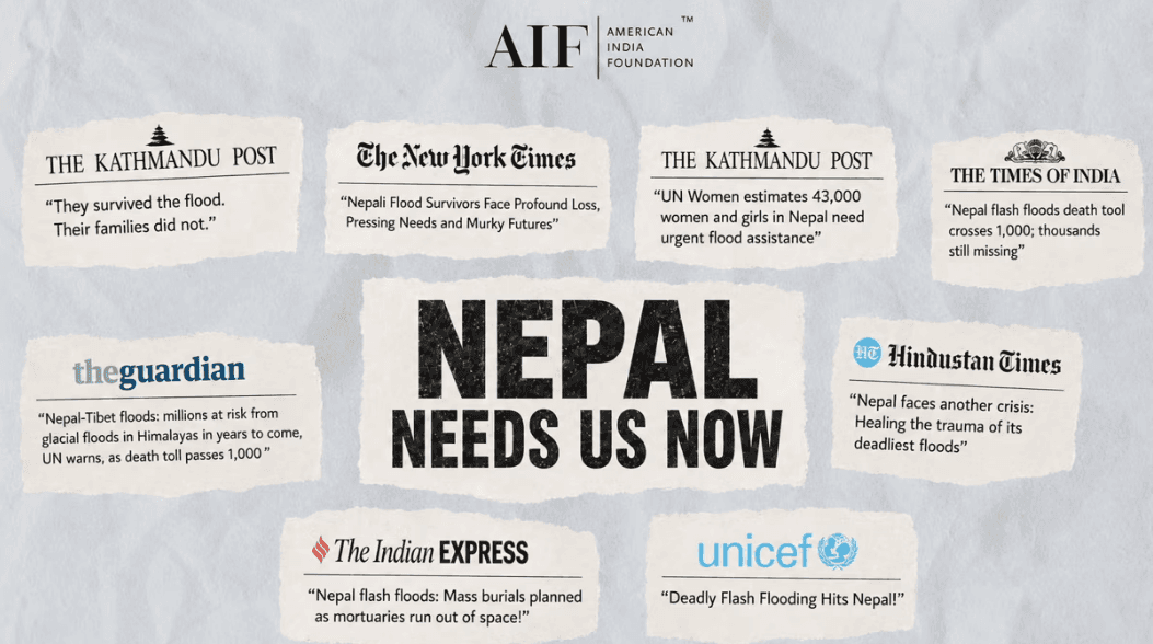 American India Foundation launches Nepal relief fund