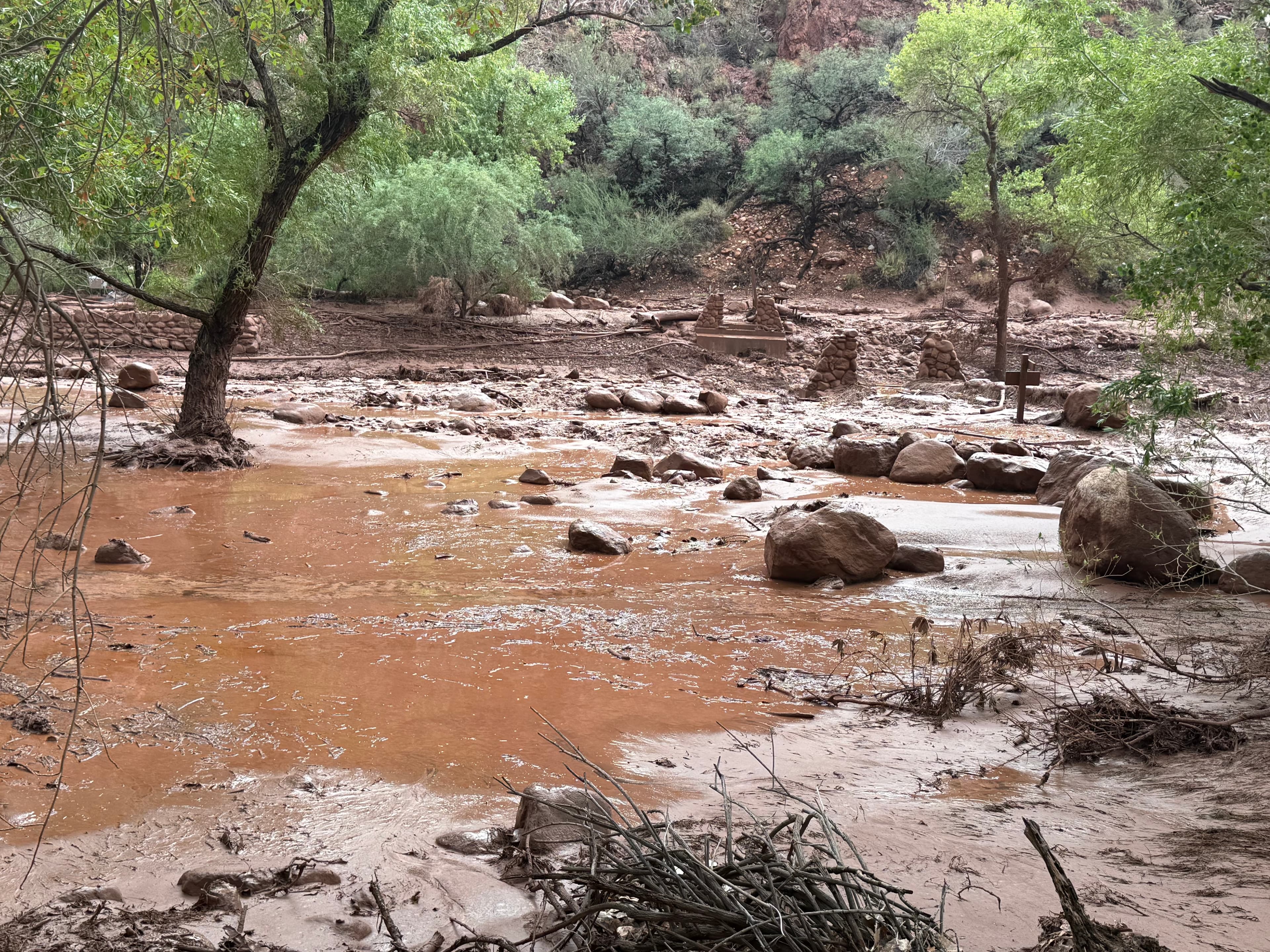 Grand Canyon flash floods