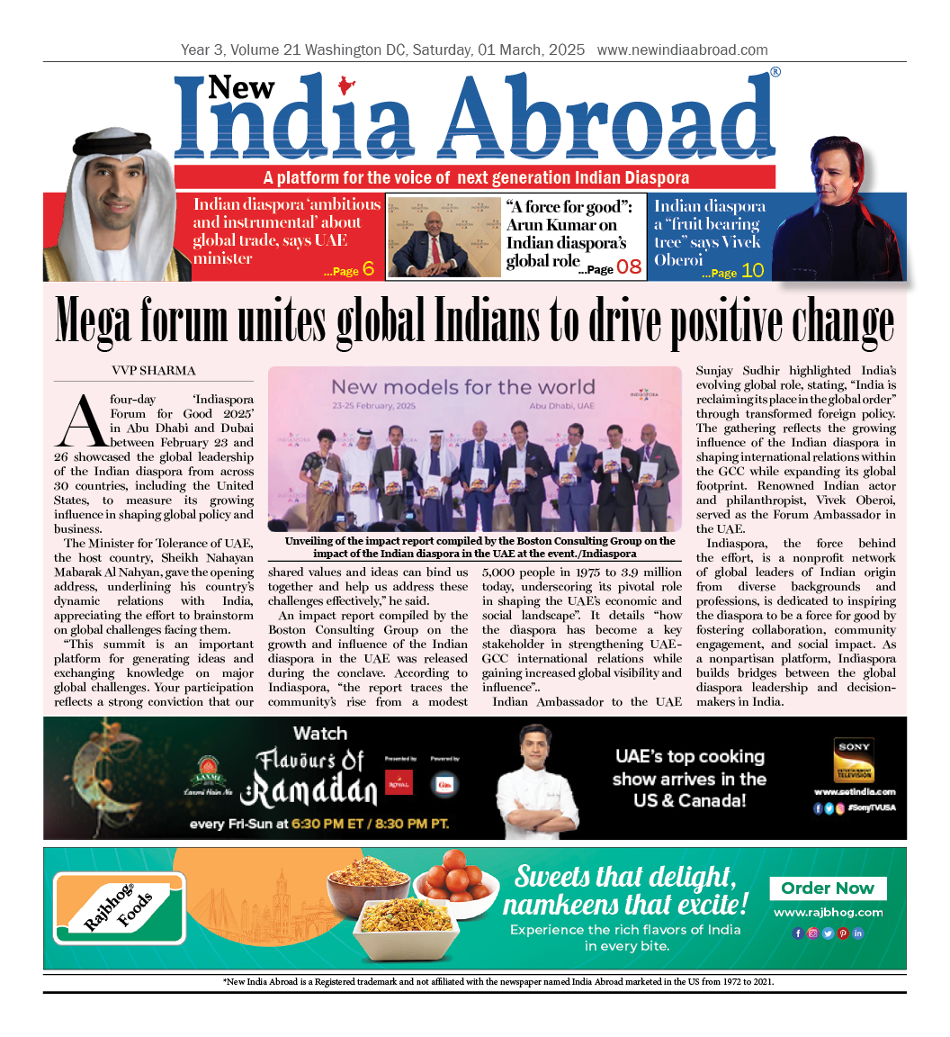 Mega forum unites global Indians to drive positive change 