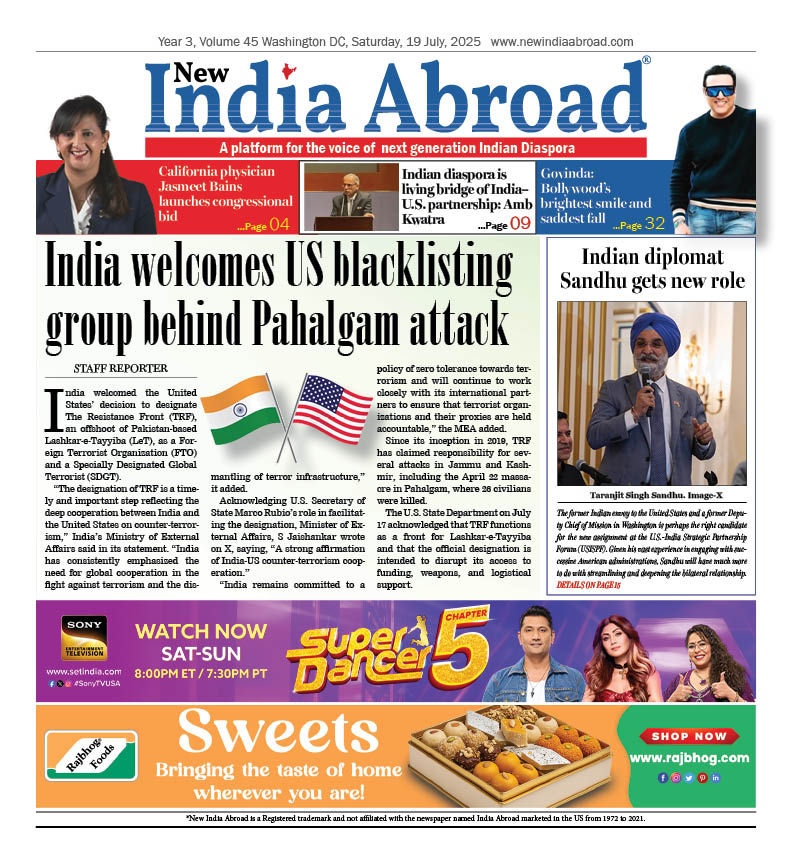 India welcomes US blacklisting group behind Pahalgam attack