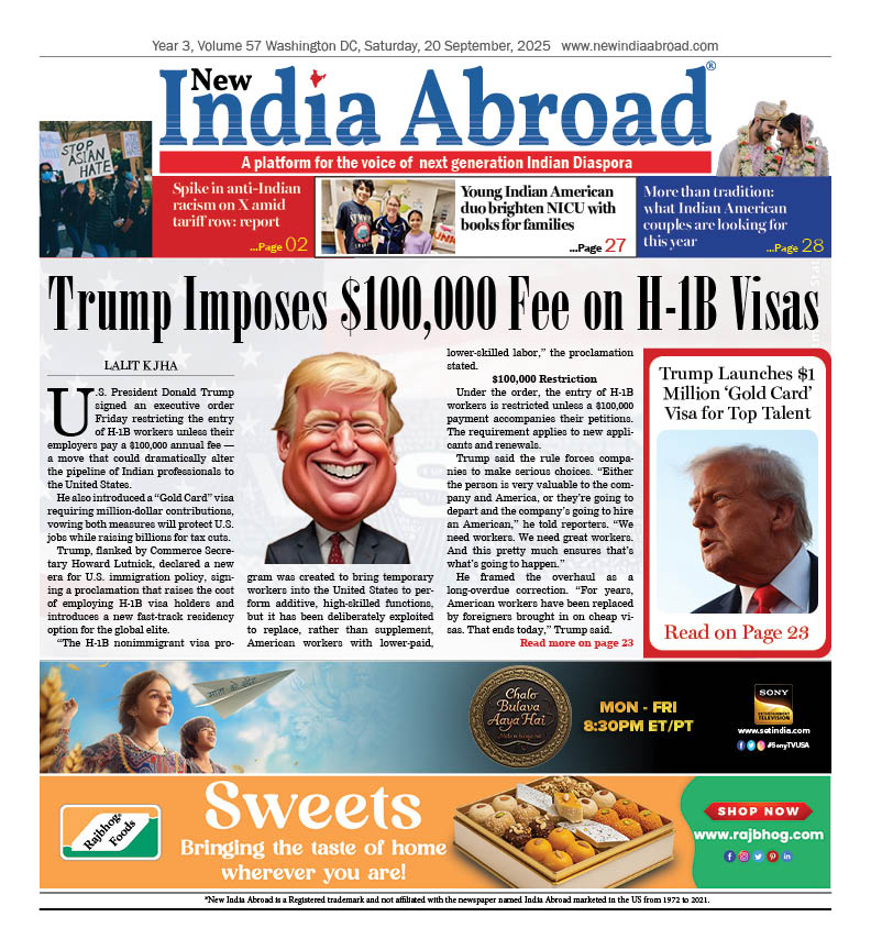 Trump Imposes $100,000 Fee on H-1B Visas