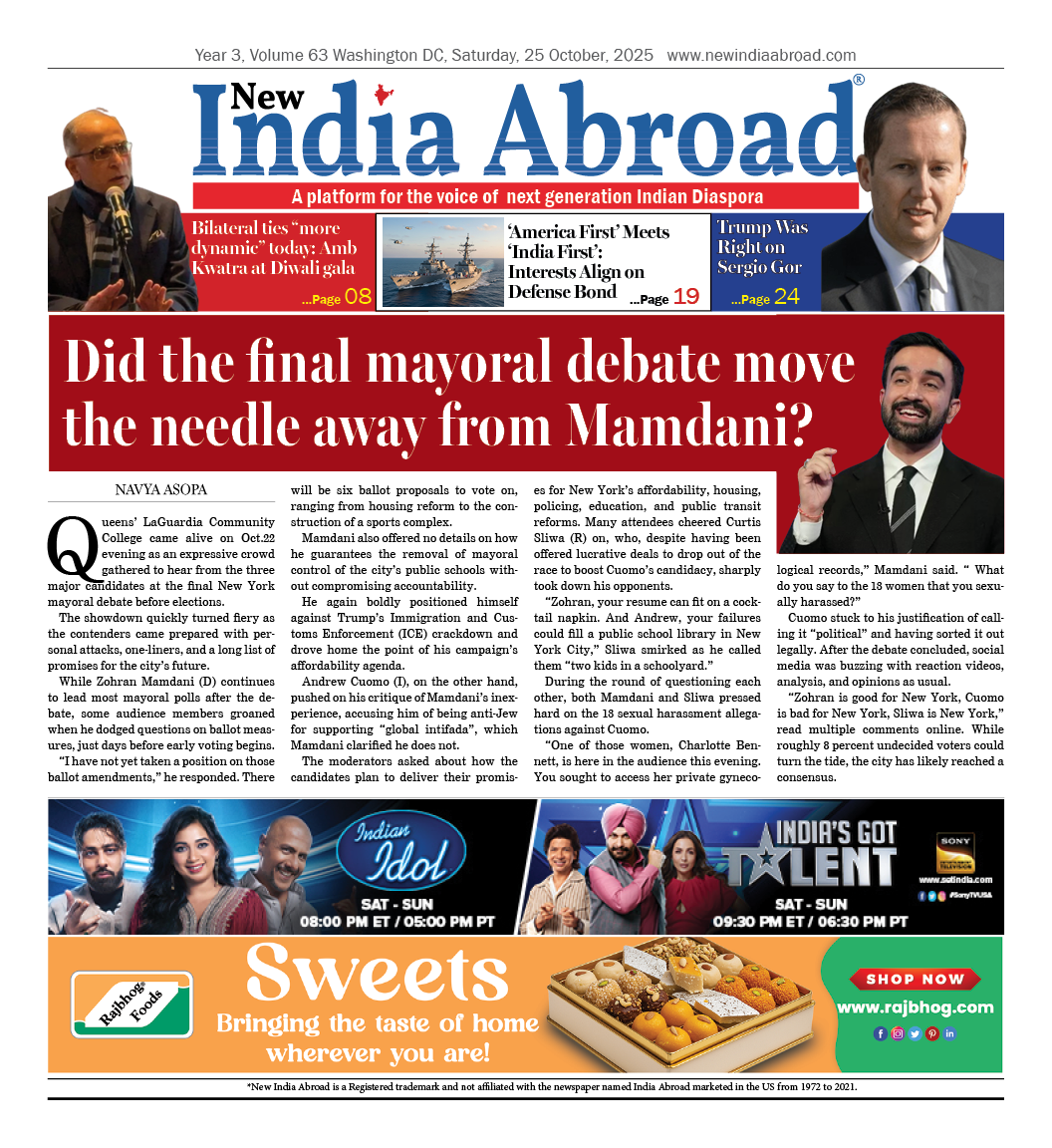 Did the final mayoral debate move the needle away from Mamdani?