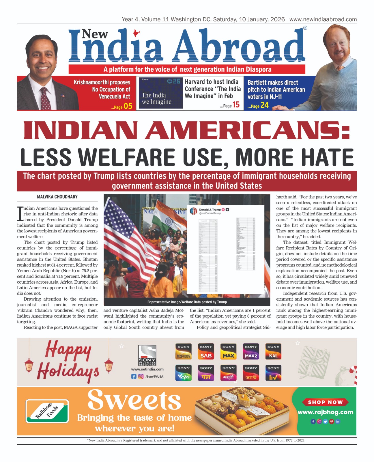 Indian Americans: Less welfare use, more hate